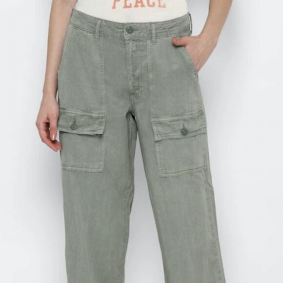 AE Stretch Super High Wasted Baggy Wide Leg Pants - Picture 1 of 4